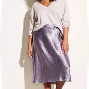 Vince Satin Slip Skirt
